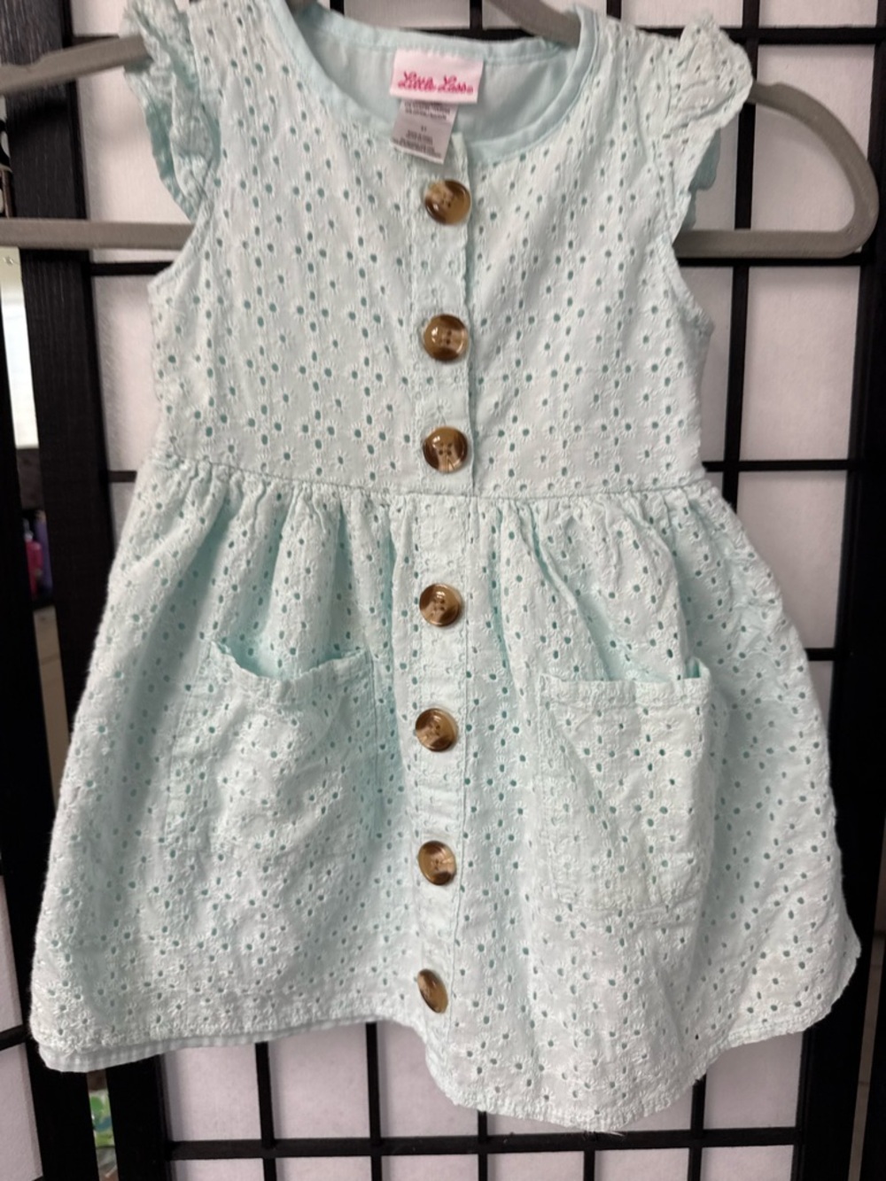 Little Girl Eyelet Dress